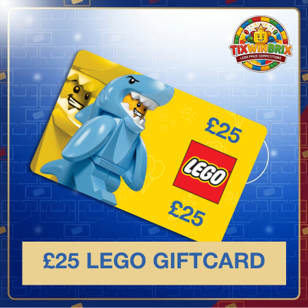 WIN a £25 LEGO E-GIFTCARD IN TIME FOR x2 INSIDERS